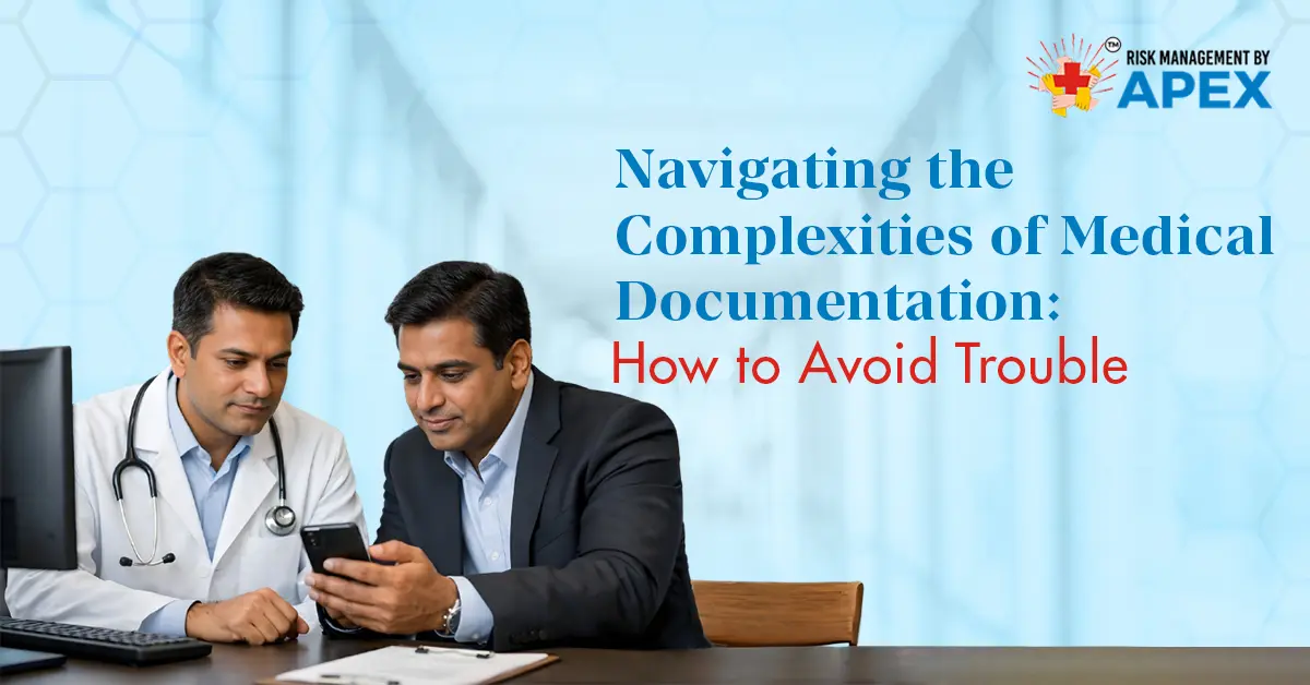 Navigating the Complexities of Medical Documentation How to Avoid Trouble by Risk Management by Apex