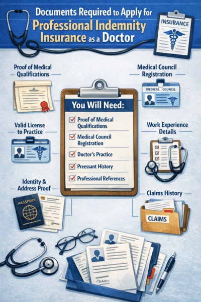 What Documents Are Required to Apply for Professional Indemnity Insurance as a Doctor by Risk management by Apex