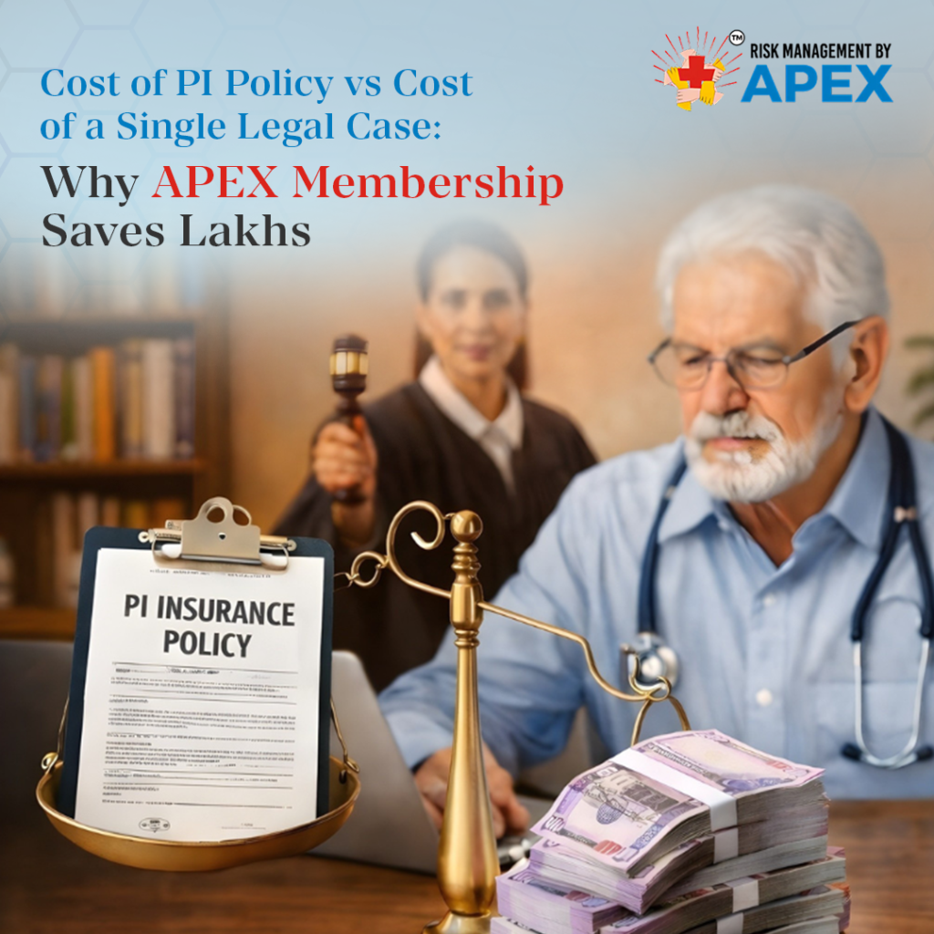 Cost of PI Policy vs Cost of a Single Legal Case Why APEX Membership Saves Lakhs by Risk Management by Apex