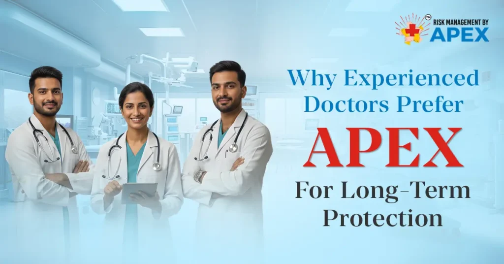 Why Experienced Doctors Prefer APEX for Long-Term Protection by Risk management by Apex