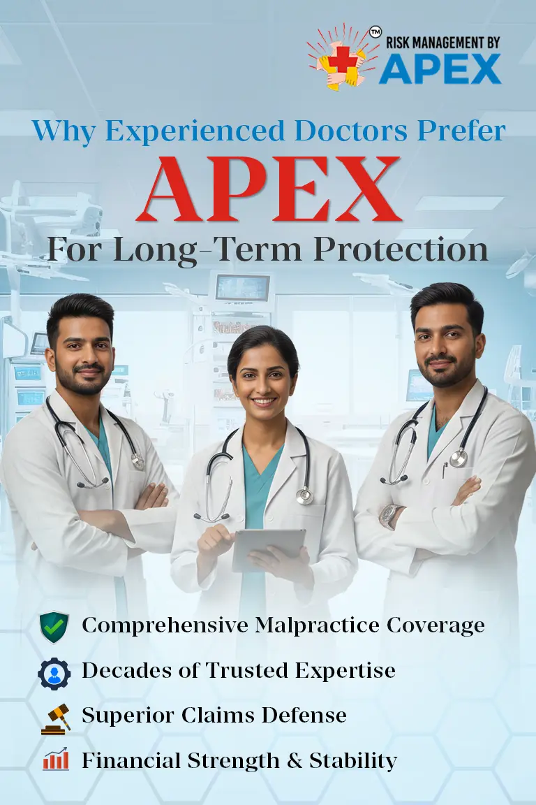 Why Experienced Doctors Prefer APEX for Long-Term Protection by Risk management by Apex