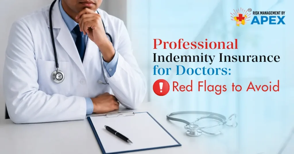 Professional Indemnity Insurance for Doctors Red Flags to Avoid by Risk Management by Apex